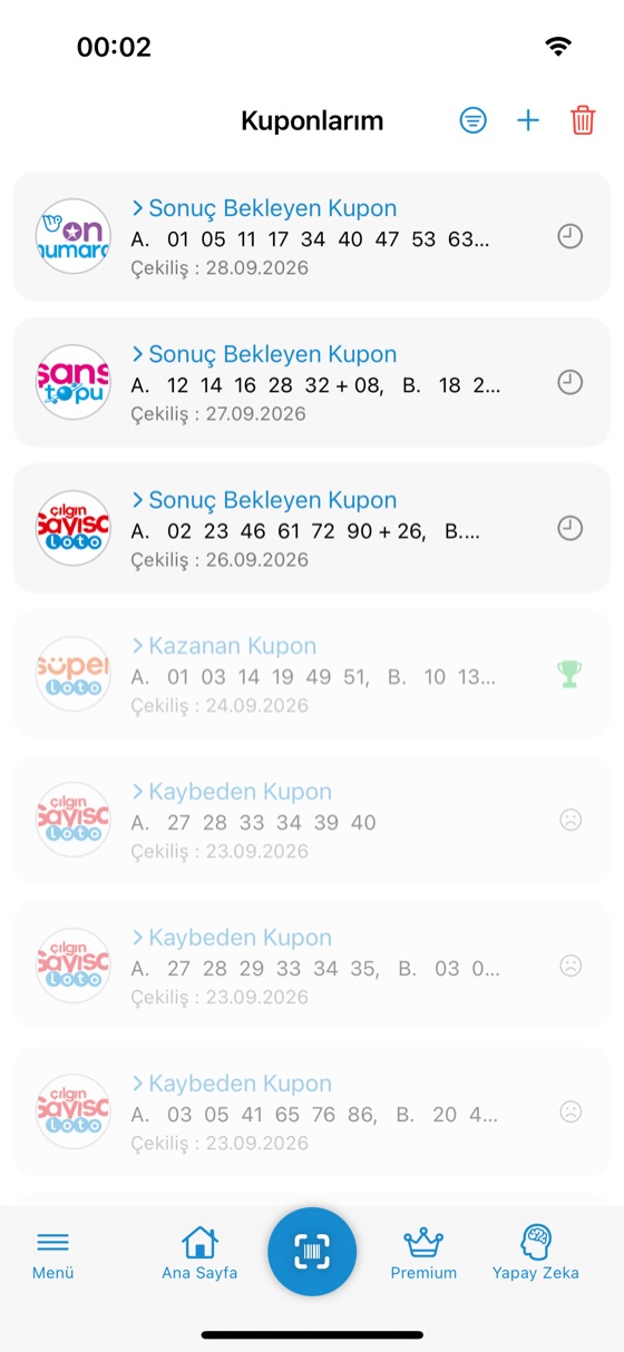 Kuponlarım